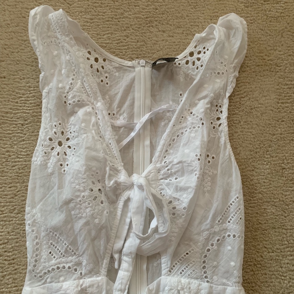 LF Eyelet Romper - Picture 3 of 5